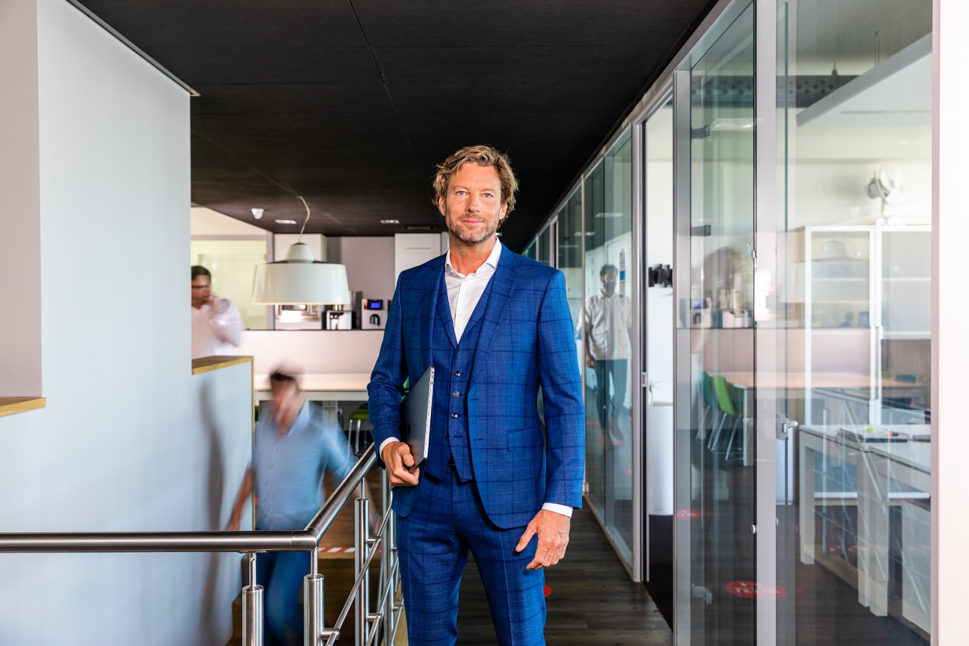 Ondernemer op de werkvloer